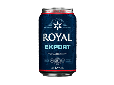 Royal Export dåse 33 cl. 24 stk.